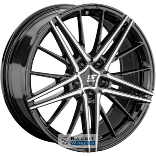LS RC76 8x18 5*108 ET36 DIA65.1 BKF Литой