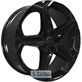 Khomen KHW 1909 7.5x19 5*108 ET47 DIA60.1 Black Литой