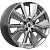 K&K Гамбит 6.5x16 5*105 ET38 DIA56.6 Дарк платинум Литой