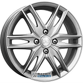K&K Монтеррей 6x16 4*100 ET45 DIA67.1 Сильвер Литой