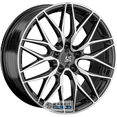 LS RC70 8.5x19 5*108 ET40 DIA63.3 BKF Литой