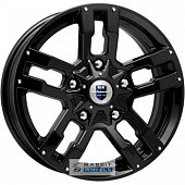 K&K Штокман 6x16 5*139.7 ET40 DIA98.1 Алмаз черный Литой
