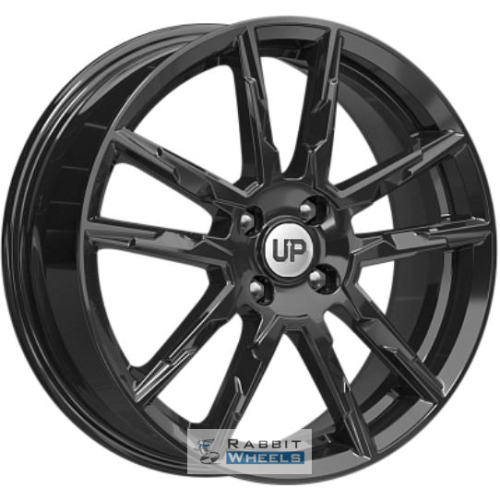 Wheels UP UP107 6.5x17 5*100 ET45 DIA54.1 New Black Литой
