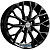 Khomen KHW 1718 7x17 5*108 ET50 DIA63.3 Black Литой