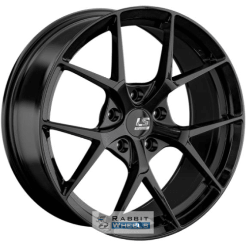 LS FlowForming RC66 8.5x18 5*120 ET43 DIA72.6 BK Литой