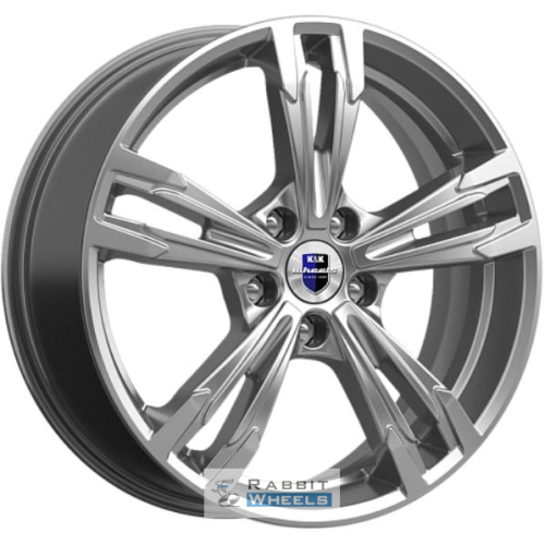 K&K Karrera Light 7x18 5*114.3 ET37 DIA66.6 Дарк платинум Литой