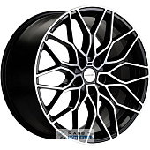 Khomen KHW 1902 8.5x19 5*108 ET38 DIA63.3 Black-FP Литой