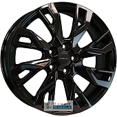 Khomen KHW 1809 7x18 5*110 ET50 DIA63.3 Black Литой