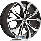 Alutec W10X 9x20 5*127 ET52 DIA71.6 Racing black front polished Литой