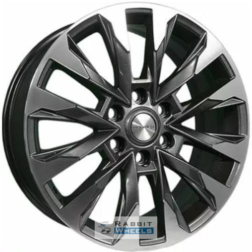 Khomen KHW 2010 8x20 6*139.7 ET36 DIA100.1 Gray-FP Литой