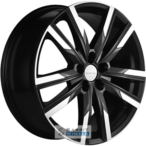 Khomen KHW 1905 7.5x19 5*100 ET28 DIA57.1 Black-FP Литой