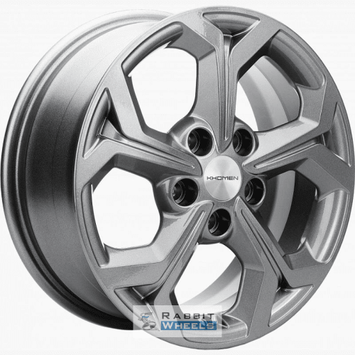 Khomen KHW 1606 6.5x16 5*114.3 ET50 DIA66.1 Gray Литой