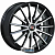 Alcasta M60 6.5x16 5*108 ET45 DIA63.3 BKF Литой