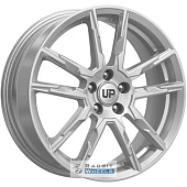 Wheels UP UP107 6.5x17 5*100 ET45 DIA54.1 Silver Classic Литой