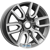 Khomen KHW 1723 8x17 6*139.7 ET30 DIA106.1 Gray-FP Литой