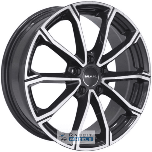 MAK DaVinci 6.5x16 5*108 ET50 DIA63.3 Black mirror Литой