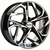 Carwel Цаган 7x17 5*114.3 ET48 DIA56.1 BL Литой