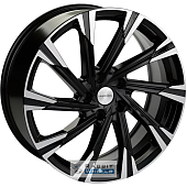 Khomen KHW 1901 7.5x19 5*108 ET33 DIA60.1 Black-FP Литой