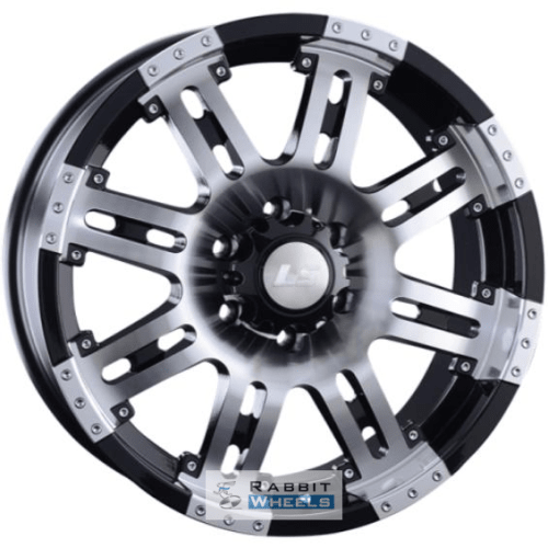 LS 954 9x18 6*139.7 ET25 DIA106.1 BKF Литой