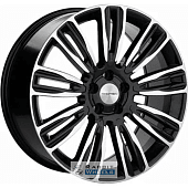 Khomen KHW 2004 8.5x20 5*120 ET45 DIA59.5 Black-FP Литой