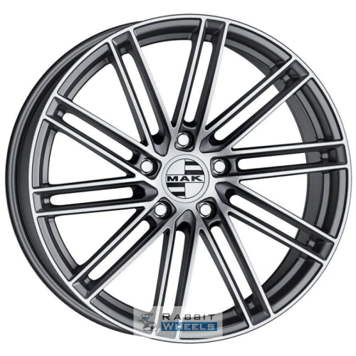 MAK Leipzig-D 11.5x21 5*130 ET58 DIA71.6 Gunmetal Mirror Face Литой