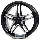 Alutec Poison Cup 8x18 5*120 ET35 DIA72.6 Diamond Black Front Polished Литой