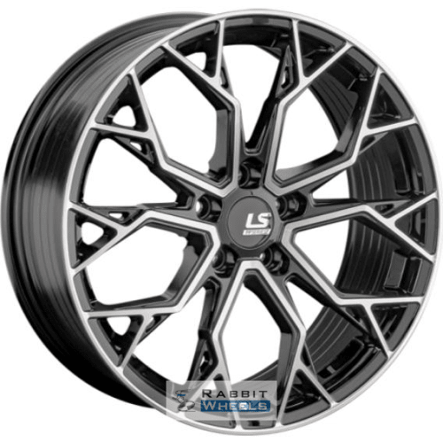 LS RC61 8x18 5*112 ET40 DIA66.6 BKF Литой
