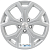 Khomen KHW 1710 6.5x17 5*114.3 ET50 DIA64.1 F-Silver Литой