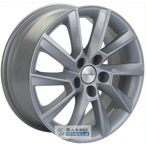 Khomen KNW 1604 6x16 5*105 ET39 DIA56.6 F-Silver Литой