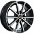 Alcasta M61 7x17 5*114.3 ET47 DIA67.1 BKF Литой