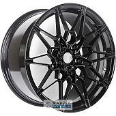 BMW 826M 10x22 5*112 ET30 DIA66.6 Gloss Black Кованый
