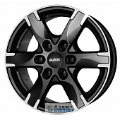 Alutec Titan 8x18 6*114.3 ET38 DIA66.1 Diamond Black Front Polished Литой