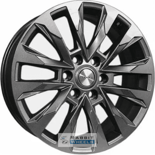 Khomen KHW 2010 8x20 6*139.7 ET25 DIA106.1 Gray Литой