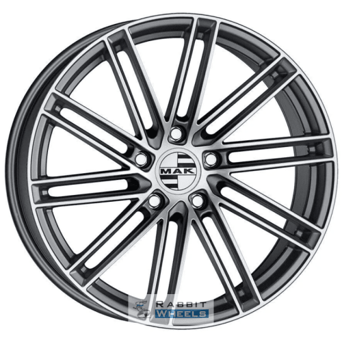 MAK Leipzig 9x20 5*130 ET54 DIA71.6 Gunmetal Mirror Face Литой