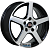 Alcasta M62 6.5x16 5*110 ET38 DIA65.1 BKF Литой