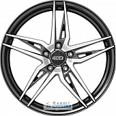 Dotz Interlagos Dark 7.5x17 5*105 ET44 DIA56.6 HBFP Литой