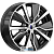K&K Гамбит 6.5x16 5*108 ET50 DIA63.3 Алмаз черный Литой