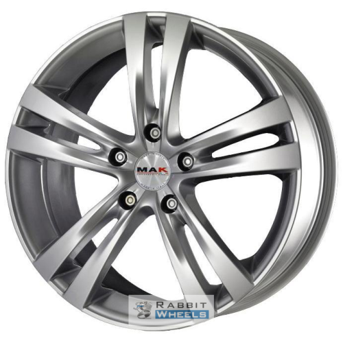 MAK Zenith 8x19 5*114.3 ET50 DIA76.1 Hyper Silver Литой