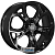 Khomen KHW 1702 7x17 5*110 ET45 DIA67.1 Black Литой