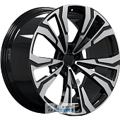 BMW NEW1 10x21 5*112 ET30 DIA66.6 Gloss Black Face Кованый