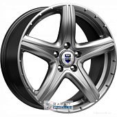 K&K Барракуда 6.5x17 5*120 ET45 DIA65.1 Дарк платинум Литой