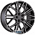 Khomen KNW 2101 9.5x21 5*120 ET49 DIA72.6 Black-FP Литой