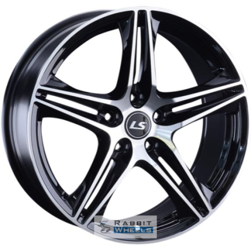 LS 1056 7.5x17 5*108 ET50 DIA63.3 BKF Литой