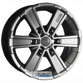 OZ Off-road 6 7x16 6*127 ET35 DIA78.1 Metal Titanium Литой