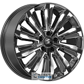 K&K Humber 8x20 5*120 ET41.5 DIA66.1 Алмаз черный Литой