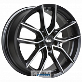 BBS XA 8.5x18 5*112 ET35 DIA82 Black Diamond Cut Литой