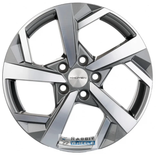 Khomen KNW 1712 7x17 5*114.3 ET50 DIA67.1 Gray-FP Литой
