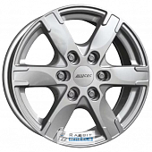 Alutec Titan 7.5x17 6*114.3 ET38 DIA66.1 Polar Silver Литой