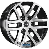LS 1279 9x18 6*139.7 ET25 DIA106.1 BKF Литой