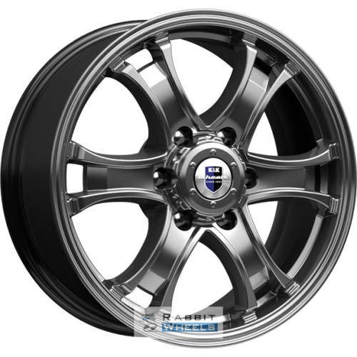 K&K Балеар 7.5x18 6*127 ET38 DIA77.8 Дарк платинум Литой